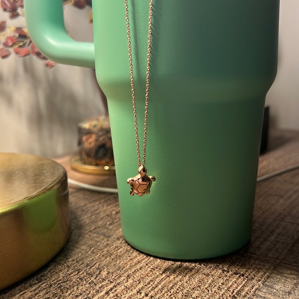 Sea turtle necklace